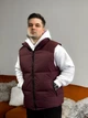 Теплий жилет чоловічий Sane XL бордовий - зображення 5