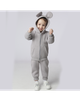 Кофта и полукомбинезон BUNNY BOX "МИККИ" серый детский утепленный 98 - изображение 3