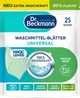 Салфетки Dr. Beckmann растворимые для стирки Waschmittel-Blatter Magic Leaves Universal , 25 - изображение 1