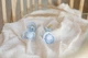 Пустушка BIBS De Lux Silicone Round (кругла) – Baby Blue 0-36 міс. - зображення 3