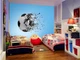 3D Фото Обои PHOTODECOR "Разрыв футбольного мяча" - изображение 1