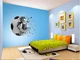 3D Фото Обои PHOTODECOR "Разрыв футбольного мяча" - изображение 2