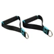 Ручки для эспандера и тренажера LivePro Strap Handle Pro 8192 комплектация 2шт Black-Blue - изображение 2