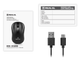 Мышь Real-El RM-450W Wireless/Bluetooth/USB Black (EL123200046) - изображение 11