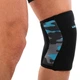 Наколенники для приседаний со штангой LivePro Knee Sleeve 8079 размер XL комплектация 1шт Black-Blue - изображение 2