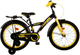 Дитячий велосипед Volare Thombike Black Yellow 18" (8715347217968) - зображення 1