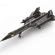 Конструктор WANGE SR-71 Blackbird (183 деталі). - зображення 3