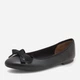 Женские балетки кожаные Gino Rossi COZY-HS001-1-2 5905588486756 38 24.5 см Черные (5905588486794) - изображение 3