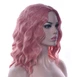 Парик средней длины волнистый без челки розовый (KRW-pink) - изображение 6