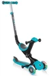 Самокат з сидінням 3 в 1 Globber GO-UP Deluxe Lights Teal від 1 до 9 років (646-105) - зображення 1