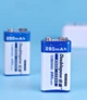 Батарейка акумуляторна Doublepow 6F22 крона Ni-Mh 9V 280 mАh - изображение 3