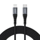 Дата кабель USB-C to Lightning 1.2m MFI Choetech (IP0039-BK) - изображение 1