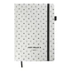 Книга записна Buromax RELAX А5 96 аркушів крапка, срібний (BM.295301-24) - зображення 1