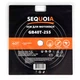 Ніж для тримера SEQUOIA 40 зубів, 255 мм, 25.4 мм, товщина 1.6 мм (GB40T-255) - зображення 4