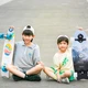 Скейтборд детский Yvolution Dynamo Cruiser LED 76 см, синий (YS52B2) - изображение 3