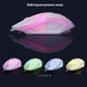 Игровая клавиатура и мышь с подсветкой 7 цветов проводная GT*300 Limeide White - изображение 4