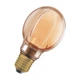 Лампа LED 4W 220V 220lm 1800K E27 DIM 80x120mm филаментная [4058075846067] Osram Vintage 1906 Globe Gold - изображение 2
