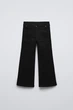 Подростковые джинсы-клеш для девочки Zara 9632/711 164 см Черный - изображение 2