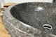 Овальная раковина из серого камня с необработанными краями, 52х43х16,5 см Деметра 4 ТМ - изображение 5