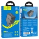 Мережевий зарядний пристрій HOCO N35 Streamer dual-port PD45W GaN (2C) charger(EU) Black (6931474797193) - зображення 2