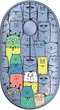 Компьютерная мышка 2E MF300 Silent, Pets: Cats, Bluetooth/USB (2.4GHz), оптическая, 1600 dpi, 3 кнопки, до 10 м, 1xAA - изображение 1