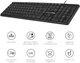 Клавіатура OfficePro SK166, USB, Black - зображення 9