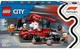 Конструктор Lego City Піт-стоп і піт-екіпаж F1 з болідом Ferrari, 322 деталі 60443 - зображення 1