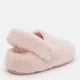 Детские теплые комнатные тапочки для девочки Crocs Classic Cozzzy Slipper K 210856-6TY 32-33 (J1) Розовые (1962658875760) - изображение 4