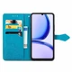 Чехол Vintage для Realme Note 50 / RMX3834 книжка кожа PU с визитницей голубой - изображение 3