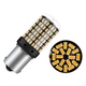 Светодиодная лампа LED 1157 BAY15D P21W 3014 144 SMD желтая - изображение 6