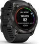 Смарт-годинник Garmin Fenix 7X Pro Sapphire Solar Carbon G. DLC Tit. with Black Band (010-02778-10/11) - изображение 3