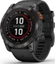 Смарт-часи Garmin Fenix ​​7X Pro Solar Slate Gray w. Black Band (010-02778-00/01) - зображення 1