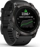 Смарт-годинник Garmin Epix Pro Gen 2 Sapphire 47mm Carbon G. DLC Tit. with Black Band (010-02803-10/11) - изображение 2