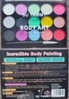 Аквагрим SU YAMMY набор 15 цветов и кисть Shimmer Color - изображение 2