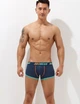 Мужские трусы боксерки Seobean 04-1270 XXL цвет тёмно-синий - изображение 1