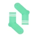 Высокие носки SOX 27-0068 36-40 цвет изумрудный - изображение 1