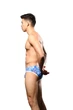Трусы брифы мужские Andrew Christian 04-1575 M цвет голубой - изображение 3