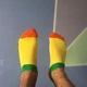 Короткие носки SOX 27-0121 41-45 цвет жёлтый - изображение 1