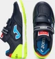 Футзалки (бампы) детские Joma TOP FLEX темно-сине-салатовые 37 TPJS2533INV - изображение 4