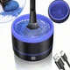 Электрическое устройство для чистки кистей для макияжа Makeup Brush Cleaner, очиститель кистей для макияжа DNA-906-Black - изображение 1