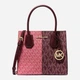 Сумка кросс-боди через плечо женская из искусственной кожи маленькая Michael Kors 895099668 Бордовый/Розовый (1159823857) - изображение 1