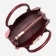 Сумка кросс-боди через плечо женская из искусственной кожи маленькая Michael Kors 895099668 Бордовый/Розовый (1159823857) - изображение 6