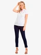 Поло жіноче U.S. Polo Assn 214969-ZH00A (Optic White 4969) XS Біле - зображення 2
