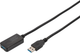 Kabel Digitus USB 3.0 Active Extension 5 m Black (4016032326229) - obraz 1