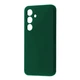 Чехол ударостойкий с защитой камеры WAVE Full Silicone Cover Samsung Galaxy S25 Plus cyprus green - изображение 1