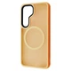 Матовый Ударостойкий чехол WAVE Matte Insane Case with Magnetic Ring Samsung Galaxy S25 orange - изображение 1
