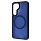 Матовий ударостійкий чохол WAVE Matte Insane Case with Magnetic Ring Samsung Galaxy S25 Plus midnight blue - зображення 1