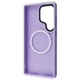 Матовый Ударостойкий чехол WAVE Matte Insane Case with Magnetic Ring Samsung Galaxy S25 Ultra light purple - изображение 3