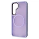 Матовый Ударостойкий чехол WAVE Matte Insane Case with Magnetic Ring Samsung Galaxy S25 light purple - изображение 1