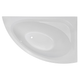 Ванна акриловая IMPRESE BLATNA 150x90 R BLATNA150R - изображение 1